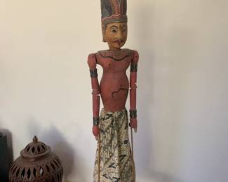 Indonesian Wayang Golek Rod Puppet