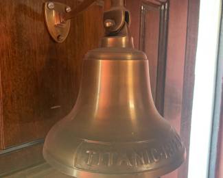 Brass Replica Titanic 1912 Ships Bell