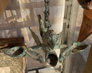 Hanging Bronze Garuda Statue