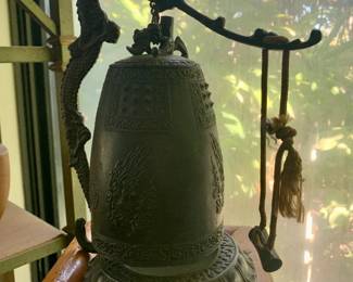 Japanese Antique Bronze Hanging Bell