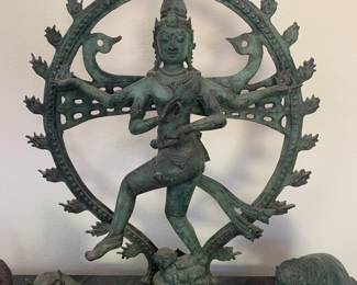 Large Bronze Shiva Statue