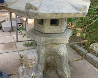 Pagoda Statue and Buddha