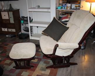 glider and stool