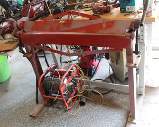 36" metal bending brake with stand