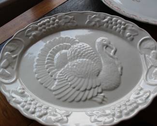 Holiday turkey platter