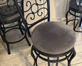 four swivel barstool