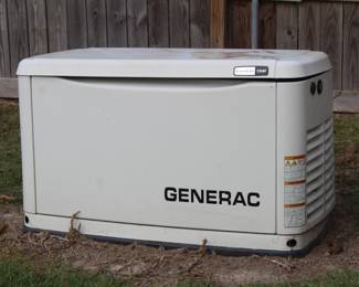 Gererac 22kw. Purchased used but never hooked up. With service panel.