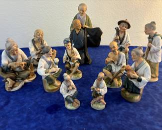 Ardco porcelain grandmother/grandfather pairs.