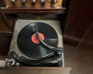 Phonograph, was working, possible loose wire