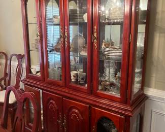Formal Dining buffet and hutch