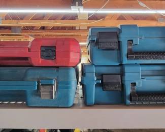 Makita and Craftsman Tool Cases 