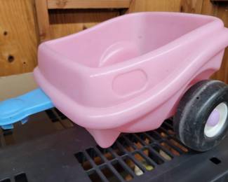 Rare Little Tikes Princess Cozy Coupe Trailer