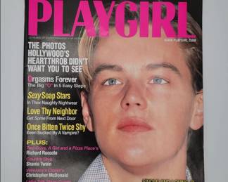 1998 Playgirl - Leonardo Dicaprio Cover