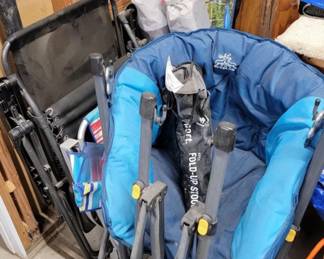 Camping Chairs and Canopy 