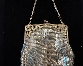 Whiting & Davis Silver Clutch 