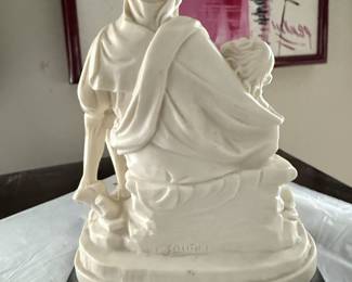 Pieta Sculpture Michelangelo Mary Jesus A. Santini Italy 7"H Catholic Church Art