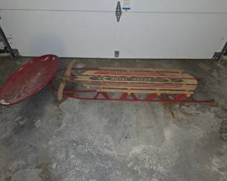 Vintage sleds