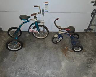 Vintage tricycles