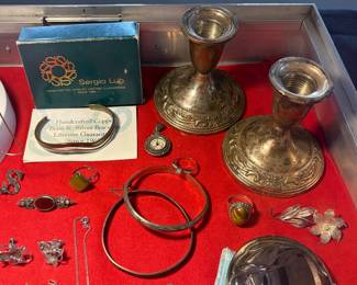 Sterling Candlesticks