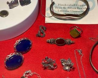 Sterling & Genuine Stones