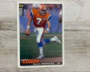 John Elway Denver Broncos Collectors Choice Football Card Vintage NFL QB Hall of Fame