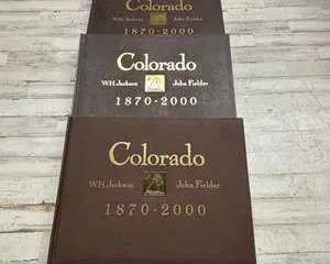 Colorado 1870-2000 W.H. Jackson John Fielder Photography History Book