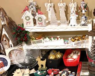 Like new Christmas decorations. 