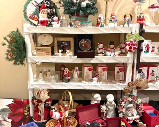 Like new Christmas decorations. 