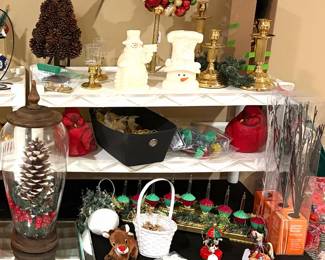 Like new Christmas decorations. 