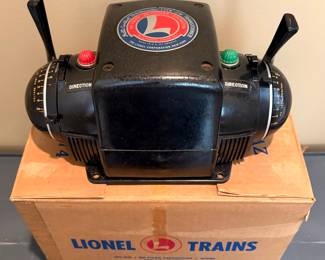 A Lionel Type ZW Trainmaster Transformer, a classic power supply unit for O gauge model trains. 