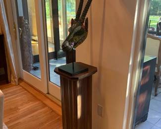 Antelope Head on Base