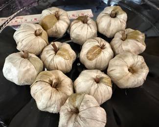 Little apples made of leaves. From Detroit Garden Works  Set of twelve.  $20