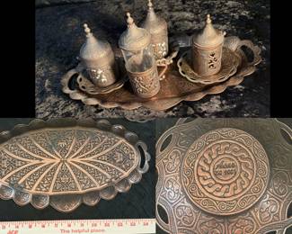 Acar Turkish coffee set. Eight pieces. $35