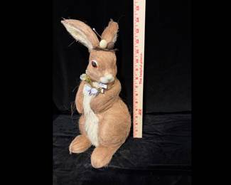 Rabbit made from natural fiber. 14.5" $20