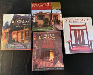 Arts and Crafts Home Books, set of four.  $25
