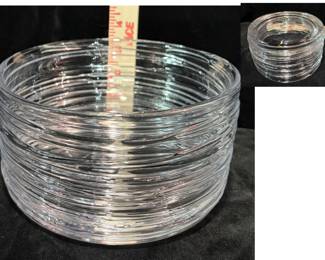 Simon Pearce Echo Lake Medium Bowl. New. 7" x 4"h.  No tag or box. $140