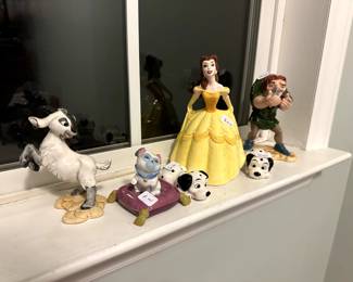 Disney Porcelain Statues