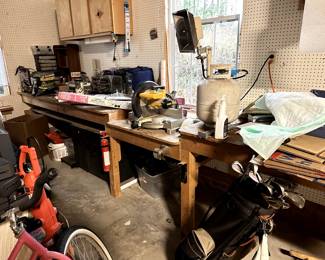 Power Tools, Workbenches