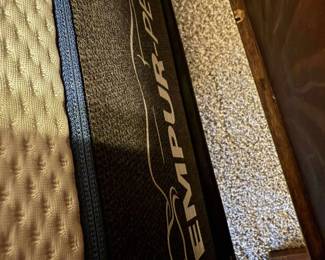King Size Tempur-pedic mattress. 