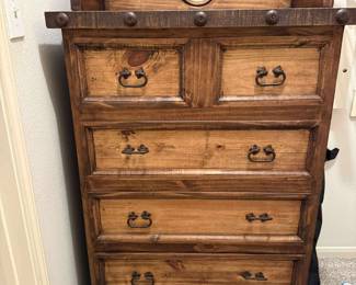 Complete Texas themed bedroom set. 