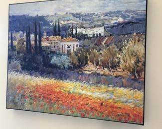 "Sunlight on the Poppyfield" Malva 