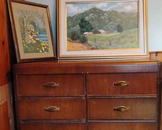 SA223Western Farm Vintage Bedroom