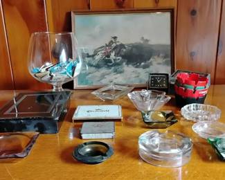 SA199Vintage Matches, Ash Trays  More 