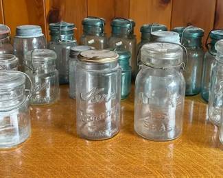 SA132Mason Jar Vintage Lot One