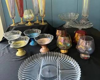 SA127Vintage Colorful, Glasses,  More