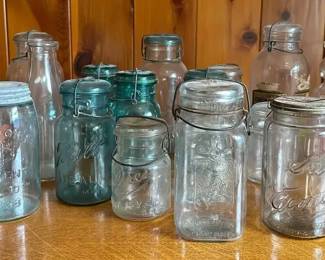 SA133Mason Jar Vintage Lot Two