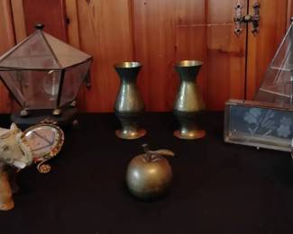 SA142Animal  Glass Vintage Decor