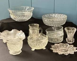 SA189Vintage Cut Glass