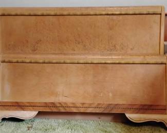 SA233Light Wooden Full Size Bed Frame 