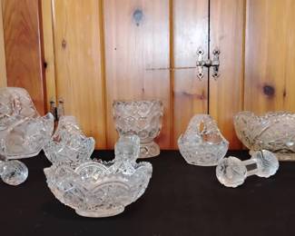 SA148Vintage Glass Home Decor 